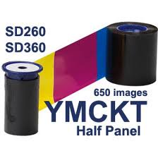 Ruban couleur YMCK Datacard Entrust Sigma DS3 - 500 faces